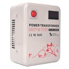 Uyoyous 2000W Voltage Transformer Step Down 220V/110V Converter UK/US