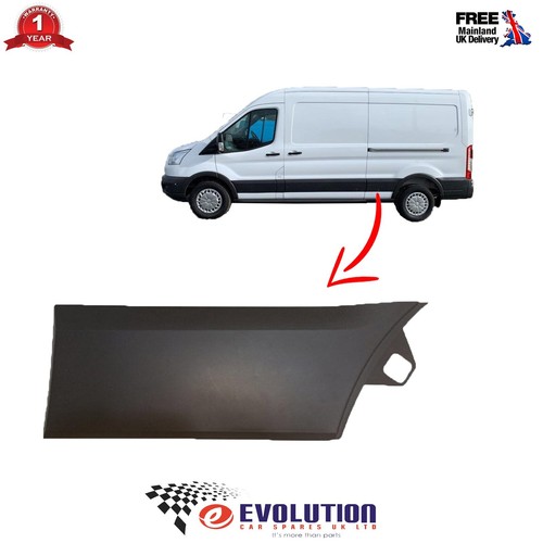 Rear left door moulding - left, fits