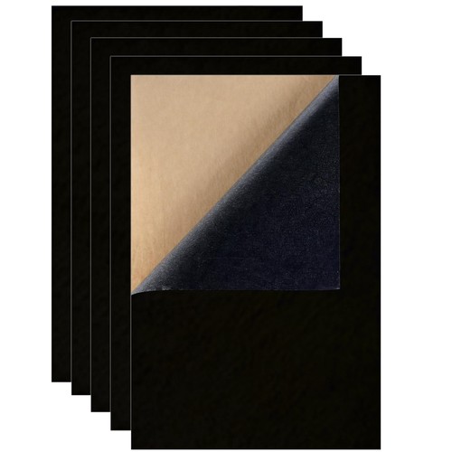 5pcs black self adhesive - 5pcs,