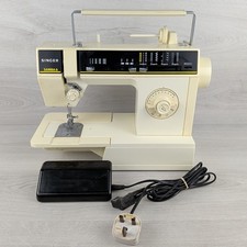 Vintage Singer Samba 6 Sewing Machine with Foot Pedal Zigzag Stitch Tested