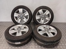 VW Transporter T6 15-25 Set Of 17 Inch Alloy Wheels 7E0601025AB   496477