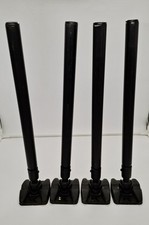 Korum Chair Legs 25mm Round Replacement Carp Fishing Fixed Length Mud Feet X4