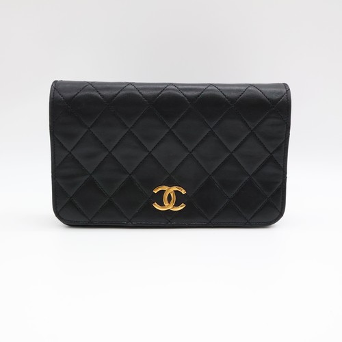 Chanel mini black push lock - chanel,