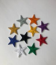 Star Colorful Embroidered