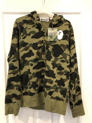 Bape full zip hoodie - bape,