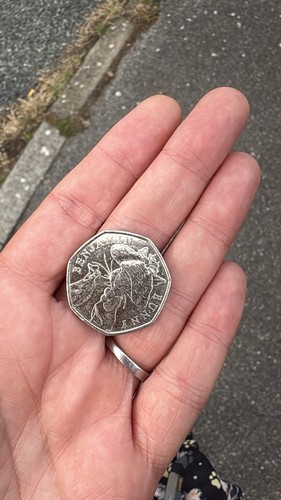 Paddington bear british 50p - british,