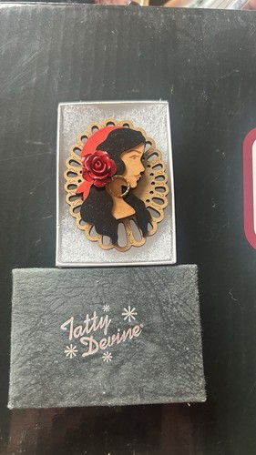 Tatty devine gypsy lady brooch - devine,
