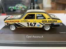 OPEL ASCONA A #147 MONTE CARLO 1973/4 1/43 CAR MODEL BY SCHUCO - LIMITED ED.