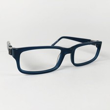 FCUK eyeglasses SATIN BLUE RECTANGLE glasses frame MOD: 100 25668247