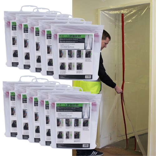 Zip door dust stop - door, seal
