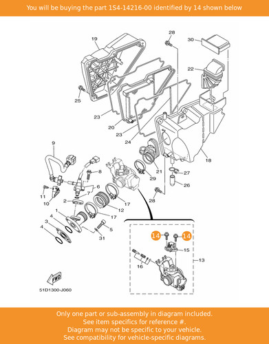 Yamaha screw 1s4 14216 - yamaha, 1s4-14216-00