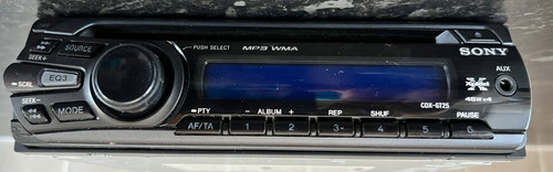 Sony xplod cdx - sony, cdx-gt25