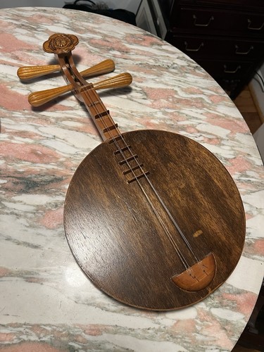 Antique chinese ruan moon - ruan,