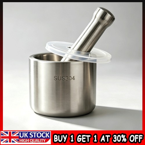 Stainless steel mortar and - mortar,