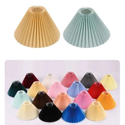 Pleated lampshade e27 - lampshade, light
