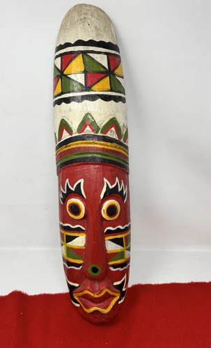 African wooden long - african,