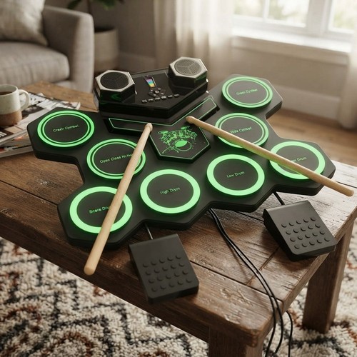 Complete piece electric drum - 9-piece,
