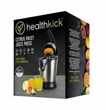healthkick Citrus Fruit Juicing Press with Long Lasting Nutrition & Recipe Book