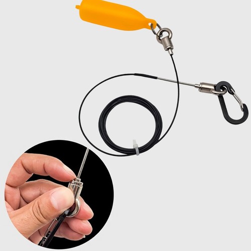 Flexible fish stringer with - flexible,
