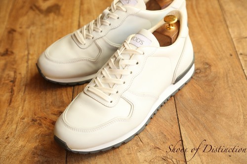Tods tod white leather shoes - tod's,