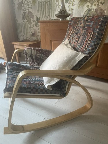 Ikea poang rocking chair with - poang,