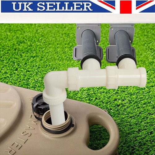 Double caravan waste water - caravan,