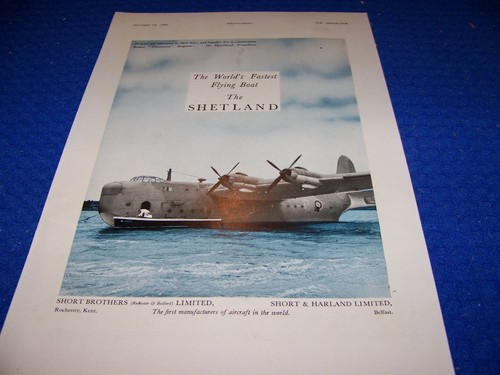 1945 shorts shetland - shetland, "fastest