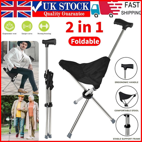 Walking stick with seat - stick,