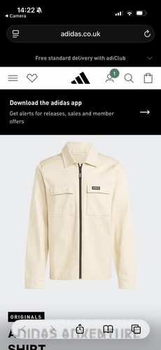Adidas adventure jacket medium - jacket,