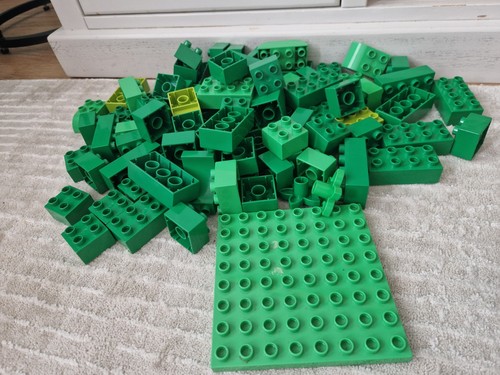 Lego duplo green - green, parts