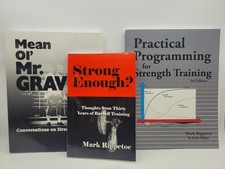 Lot/3 Starting Strength Rippetoe Practical Programming Mr. Gravity Strong Enough