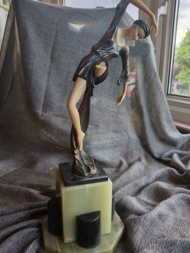 Art deco figurine - deco, figurine,