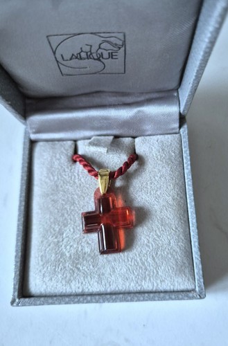 Lalique crystal red amoureuse - lalique,