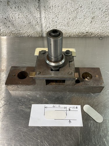 Fly press tooling punch die - press,