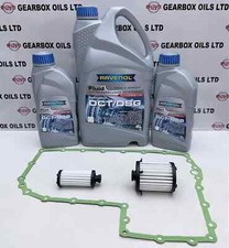 AUDI VW 0CK 7 SPEED AUTOMATIC GEARBOX FILTERS GASKET RAVENOL OIL 6L SERVICE KIT