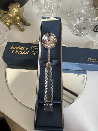 Tutbury crystal serving spoon - serving,