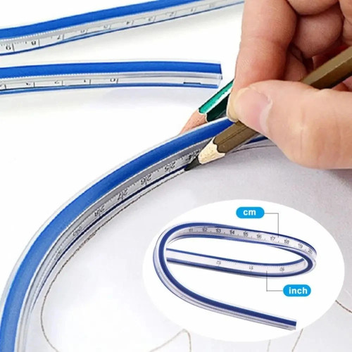 30cm curved ruler for sewing - 30cm,