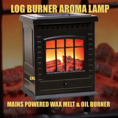 Log burner design aroma wax - aroma,