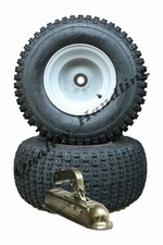 ATV trailer kit - Quad trailer - wheels with bearings + hitch, 200kg
