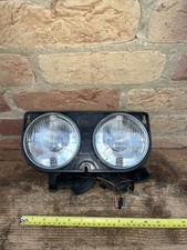 Vintage CEV 343 headlight assembly with wiring & bulb holders