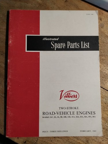 Villiers 1965 spare parts - spare,