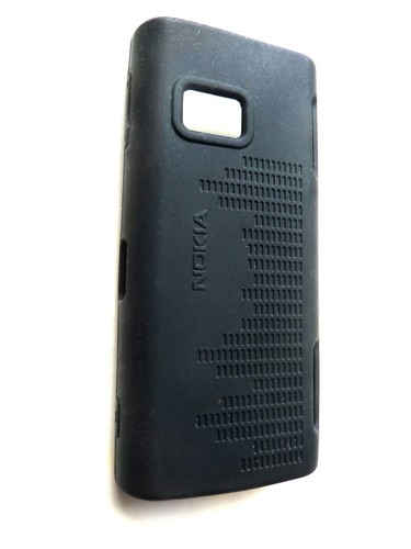 Original nokia black case - x6,