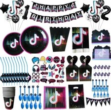 TikTok Theme Kids Birthday