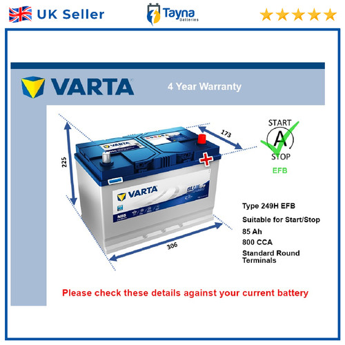 Efb battery fits - efb,