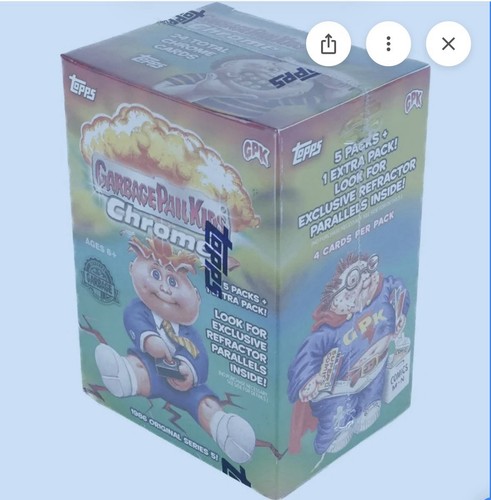 Garbage pail kids chrome - pail,