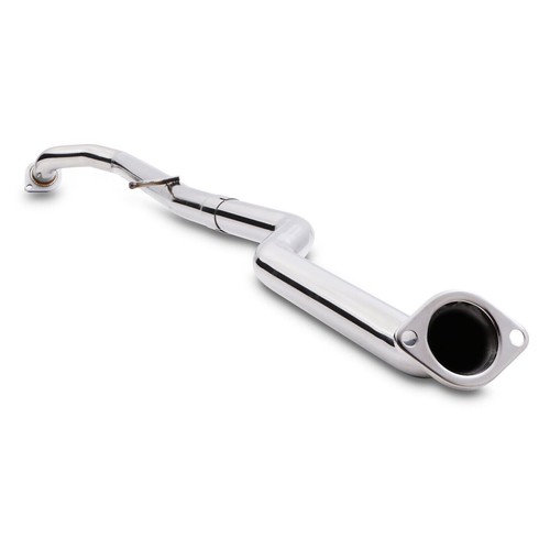 Stainless exhaust front bypass - stainless,
