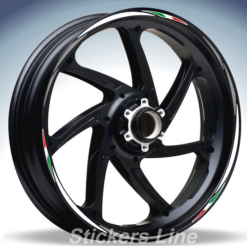 Motorcycle wheels stickers rim
