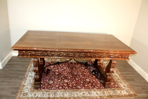 French antique oak - ,