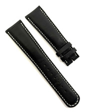 A. Lange & Sohne 22mm x 18mm Black Calfskin Leather Watch Strap Authentic OEM