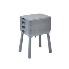 Garden Wormery Compost Bin 3 Tray Outdoor Food Waste Organic Recycling 6512019